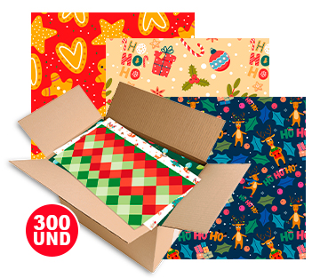 catalogo papel surtido navidad IV Happydays